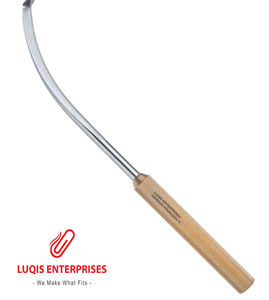 Rétracteur de nerf frontal endoscopique Daniel, courbé à gauche, 17 cm, en acier inoxydable, instrument chirurgical d'endoscopie - Product Image 4