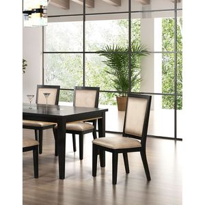 Set di 2 Sedie da Pranzo in Legno Stile Contemporaneo per Comfort in Cucina e Sala da Pranzo - Product Image 2