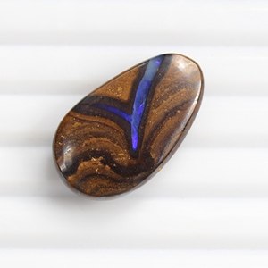 Cabujón de ópalo natural australiano de 27.70 quilates, piedra preciosa suelta para la fabricación de joyas, tamaño 26X15X7MM - Product Image 2