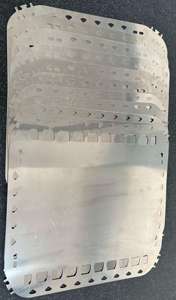 Électrode en nickel plaqué, bloc unique, surface inférieure à 1000 cm², modèle M024, marque Sembros, pour application d'électrolyse, haute résistance - Product Image 4