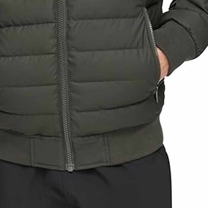Warm Puffer Bomber Winter Bubble Cotton Coats <b>Jackets</b> Large Size Men's Slim Solid Color Padded <b>Jacket</b> - Product Image 3
