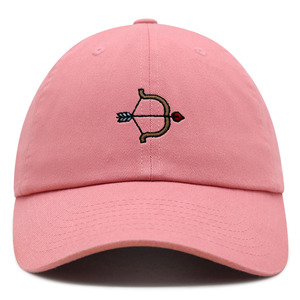Pink 6-Panel Baseball Cap Adjustable Metal Buckle Unisex Casual Adult Cotton Twill <b>Hat</b> Spring <b>Summer</b> Solid Color - Product Image 1