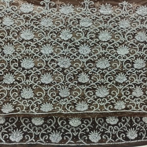 Vêtement Kanga en polyester de luxe, de haute qualité, élégant, écologique, avec broderie de perles et de strass, franges, coupe ample - Product Image 1