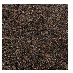 Dalles de granit brun cerise naturel, les plus vendues, pour comptoirs de cuisine, projets hôteliers, revêtements de sol et murs de salle de bain - Product Image 1