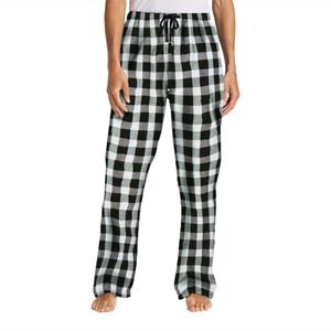 <b>Men's</b> Flannel Sleep <b>Pants</b> Plaid Pattern Soft Cotton Winter Pajama Bottoms Casual Style Machine Washable - Product Image 1