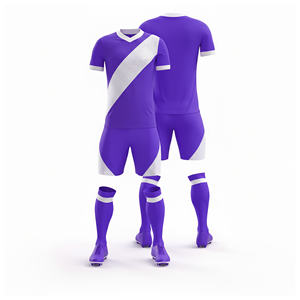 Uniforme de Fútbol de Sublimación de Calidad Profesional, Conjunto para Partido de Fútbol |   Tallas para Hombres, Mujeres y Jóvenes |   Ropa Deportiva Ligera de Secado Rápido para Entrenamiento - Product Image 3