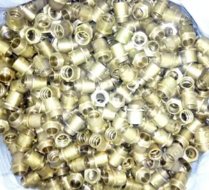 ข้อต่อท่อพีวีซีแบบยืดหยุ่นพร้อมอะแดปเตอร์ทองเหลือง - Product Image 2