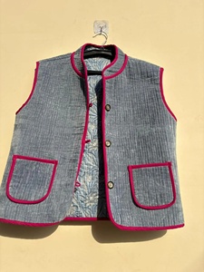 Suzani <b>Velvet</b> Cotton Vest Turkish Embroidered Floral Beaded V-Neck Winter Waistcoat Boho Vintage Unisex Sleeveless <b>Jacket</b> Single - Product Image 1