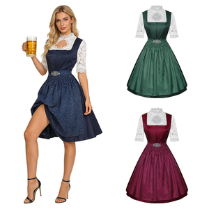 Vestido Sexy de Oktoberfest para Mujer, Traje Tradicional Bávaro Alemán, Cuello en V, Disfraz para Fiesta de Cerveza, Cosplay, TV/Película - Product Image 4