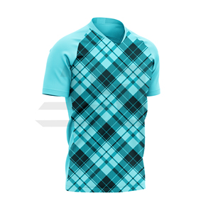 Chemises Ninety Minutes Courage Passion-Teamwork Determination - 100% coton, antibactériennes, séchage rapide, respirantes, col en V, sport - Product Image 3