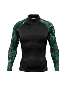 Camiseta de Protección Solar para Hombre, Manga Larga, Protección UV UPF 50, Elástica, Ajuste Holgado, para Natación y Buceo - Product Image 3