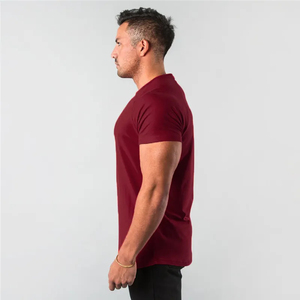 Camiseta Deportiva para Hombre, Corte Regular, Estilo Moderno, para Yoga, Spandex/Poliéster, Transpirable, Ecológica, con Mangas - Product Image 4