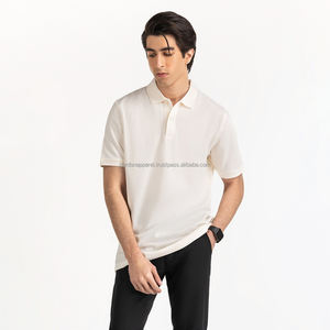 Nardon Apparel, informal para hombre, para Polos, camisas de golf de punto de manga corta con cuello a rayas, rendimiento que absorbe la humedad - Product Image 3