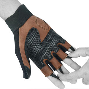Gants de cyclisme unisexes sans doigts, antidérapants, absorbant les chocs, respirants - Product Image 4
