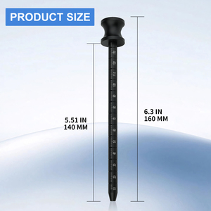 Jauge de niveau d'huile de transmission adaptée aux Chrysler Dodge Dart, <span class=keywords><strong>Fiat</strong></span> <span class=keywords><strong>500</strong></span>, Jeep Grand Cherokee, Compass. Remplace la pièce d'origine. # 10323A # 10323B - Product Image 2