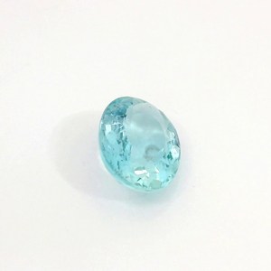 Piedra preciosa de aguamarina azul ovalada natural de Brasil, piedra suelta genuina para la fabricación de joyería fina, regalo de colección - Product Image 6