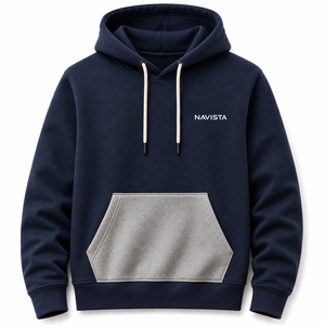 เสื้อฮู้ดดี้ NAVISTA SPORTS ผ้าฝ้ายฟลีซ 100% ทรงหลวม ใส่ได้ทั้งชายและหญิง สำหรับฤดูใบไม้ร่วง ผลิตจากผ้ารักษ์โลก น้ำหนัก 330 กรัม ลายเรขาคณิต ขายส่ง - Product Image 6