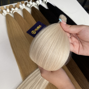 Extensiones de Cabello Humano Virgen Liso Rusahair, Color Claro, Cabello Vietnamita a Granel, Mechones de Una Sola Capa con Puntas Completas para Salón - Product Image 4