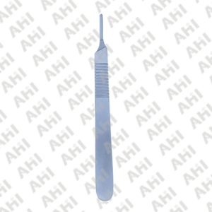 Manche de scalpel manuel en acier inoxydable de haute qualité, vente en gros, meilleur prix, manche de scalpel avec logo personnalisé - Product Image 3