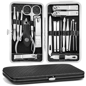 2026 New Arrival Professional Stainless Steel Manicure and Pedicure Set Stainless Steel Nail Care Cuticle Clipper Tool Set - Product Image 1