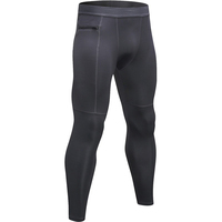 Leggings de compression pour hommes, pantalons de sport personnalisés pour la course, la gym et le fitness, leggings de yoga