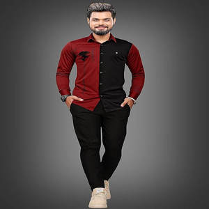 Factory Wholesale 100% Cotton Casual Print <b>T</b> <b>Shirts</b> Multi-Pocket Loose Oversize <b>Long</b>-<b>Sleeved</b> <b>Button</b> Polos Anti-Wrinkle Washed - Product Image 3