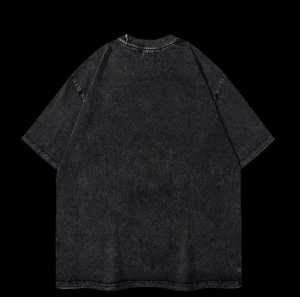 <b>Animal</b> Print <b>Men's</b> Regular Fit Short Sleeve T-Shirt O-Neck Casual Cotton Knitted Sequin Embroidery Breathable Front Design - Product Image 4