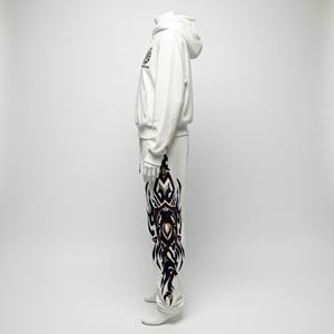 Conjunto Deportivo de Dos Piezas para Hombre, Estilo Deportivo, Lavado Ácido, Sudadera con Cierre de Cremallera de un Cuarto, Pantalones Deportivos Holgados, Ropa Urbana, Personalizable, Venta al por Mayor - Product Image 4