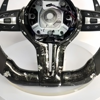 Volant en fibre de carbone forgé amélioré pour BMW F20 F21 F35 F30 F31 F34 F10 F11 F07 F18 F06 F12 F13 F01 F16 E90 E92