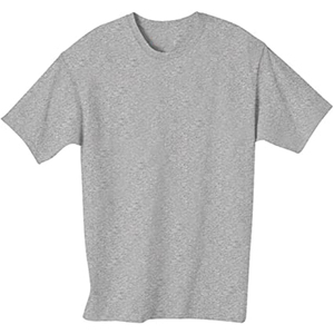 T-shirt pour homme à col en V et manches raglan, couleur unie, tissu jersey à séchage rapide, coupe classique, vêtements décontractés, gris - Product Image 5