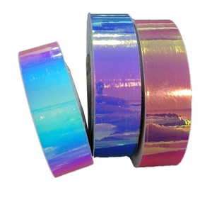Multi-Color Holographic Tape Prismatic Glitter Effect Decorative Adhesive Craft Tapes for Scrapbooking Arts & Crafts Gift Wrap - Product Image 4