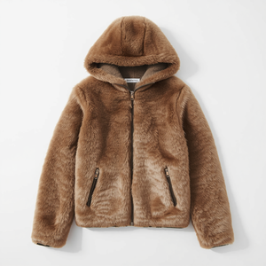 Sweat-shirt à capuche zippé en molleton de coton avec fourrure amovible, doublure en fourrure détachable, personnalisation OEM ODM - Product Image 5