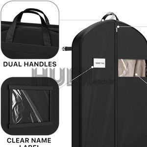 Bolsa resistente para ropa de hogar, para trajes, camisas, abrigos, vestidos, fácil de transportar, para viajes, hogar, hotel, oficina. - Product Image 4