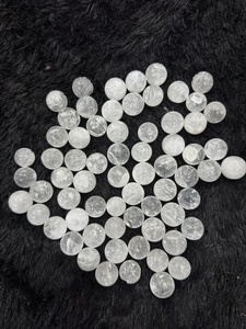 Mini sphère de quartz naturel transparent, boule de cristal polie, pierre de guérison pour le Reiki, la méditation, la décoration intérieure, cadeau spirituel, vente en gros - Product Image 4