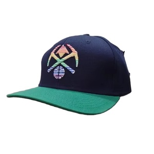 Casquette de baseball à 5 panneaux en coton 100% avec logo brodé, pour l'hiver, en plein air, sportive, réglable, pour les fêtes - Product Image 3