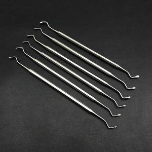 BAFA SURGICAL INSTRUMENTS Juego de 6 Excavadores Dentales con 6 Cucharas Restauradoras y Palillos para Blanqueamiento Dental, Agarre Ergonómico Manual - Product Image 4