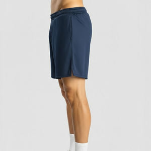 Shorts en maille entièrement personnalisables pour hommes, idéaux pour l'été 2026 – Nouveauté : Shorts de sport et de course pour hommes avec poches zippées - Product Image 5