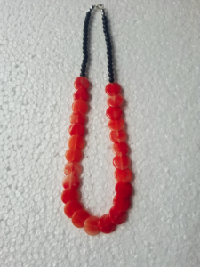 Collar de Resina de Diseño Minimalista, Colgante Liso de Epoxi, Joyería para Mujer, Accesorios de Moda, Venta al Por Mayor - Product Image 3