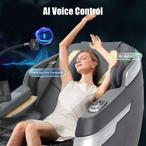 Fauteuil de massage portable en cuir PU à prix abordable, zéro gravité, 8D, pour les jambes et les pieds, avec pression des doigts sur tout le corps, machine de soins personnels et de détente - Product Image 4