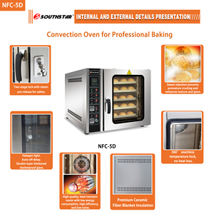 <span class=keywords><strong>Forno</strong></span> a Convezione ad Aria Calda Industriale Southstar per Panetteria, Pane e Torte - Product Image 4