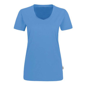 Camiseta de Cuello en V para Mujer, 100% Algodón Orgánico, Premium, Suave, Transpirable, Ecológica, de Secado Rápido, Informal, para Verano, Personalizable - Product Image 6