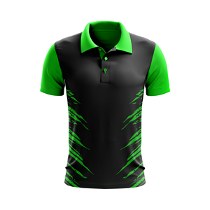 Chemise d'été décontractée en maille unie respirante à manches courtes pour le golf et le bureau, idéale pour les tenues de week-end - Product Image 5