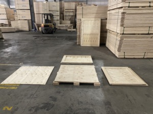 Solid Plywood Wooden <b>Crate</b> <b>Stackable</b> Durable Transport Package for Storage or Export/ Knock Down Kit Fumigated Box - Product Image 5