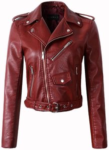 Chaquetas de Cuero Genuino para Mujer a Bajo Precio, Transpirables, Resistentes al Viento e Impermeables, Diseño Personalizable, Alta Calidad, Pedidos al por Mayor - Product Image 4