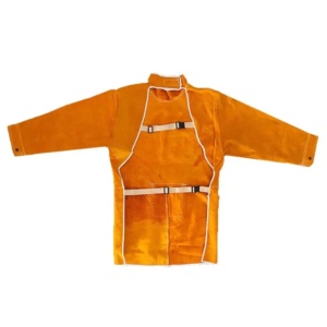 Chaqueta de Soldadura de Cuero Vacuno de Alta Resistencia, Nivel de Resistencia al Calor de 500-1000°C, Venta al Por Mayor - Product Image 1