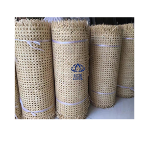 Vente en gros de rouleaux de cannage en rotin naturel pour sièges de chaise, portes d'armoires, meubles, maille tissée à la main, largeur et longueur personnalisées - Product Image 1