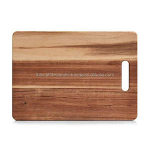 Tabla de cortar de madera Natural de alta calidad OEM ODM tabla de cortar de cocina personalizada bloque de corte para accesorios de cocina - Product Image 2
