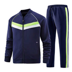 Chándal deportivo para hombre, ideal para entrenamientos en el gimnasio, correr y uso diario, que ofrece soporte elástico y una construcción transpirable. - Product Image 3