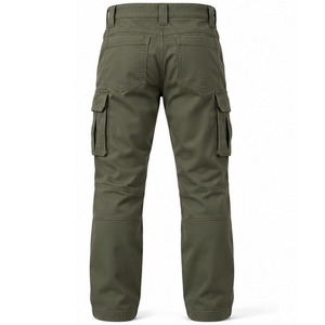 Pantalons de travail personnalisés pour hommes, pantalons utilitaires robustes, multi-poches, vêtements de travail industriels, OEM ODM, vente en gros, fabricant d'usine - Product Image 3