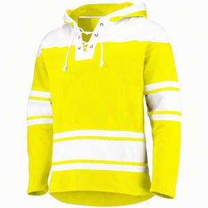 NUEVAS Sudaderas con Capucha de Hockey sobre Hielo 2026 de Alta Calidad con Bordado Tackle Twill, Hechas a Medida, de Forro Polar para Invierno, con Cordones - Product Image 4
